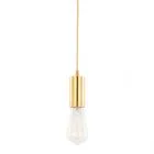 Moderna, nowoczesna oprawka wisząca, złota, E27, DS-M-038 GOLD